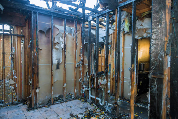Professional Soot Cleanup technician working in Seminole, TX